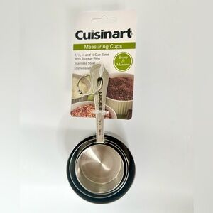 Cuisinart CTG-00-SMC Stainless Steel Measuring Cups, Set of 4, Silver